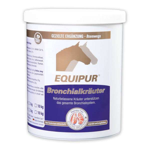EQUIPUR - Bronchialkräuter | 1 kg Pellets